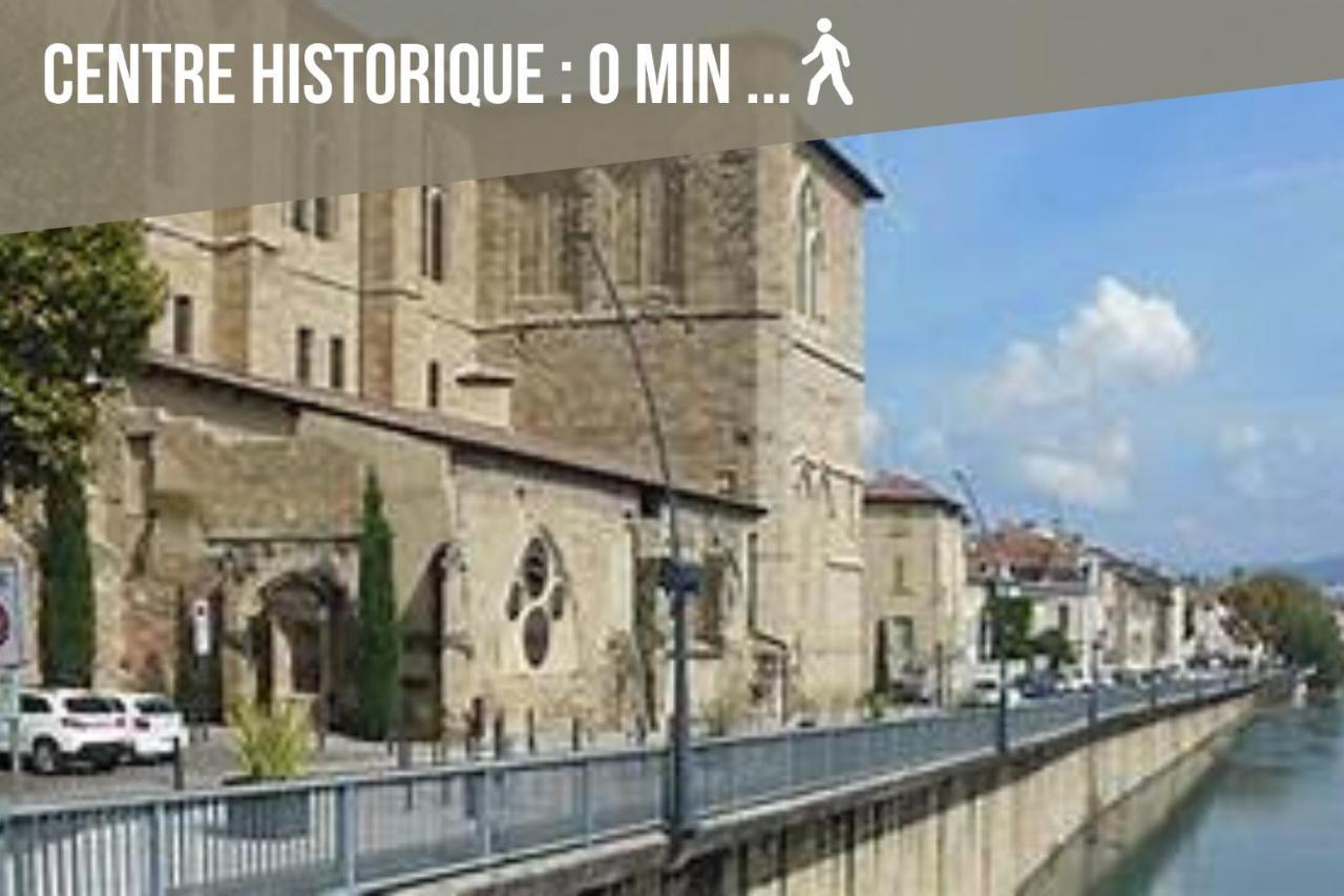 Le Bouquiniste, Centre Historique, Fibre, Ess, Rez-De-Chaussee, Bedinshop Romans-sur-Isère Eksteriør bilde